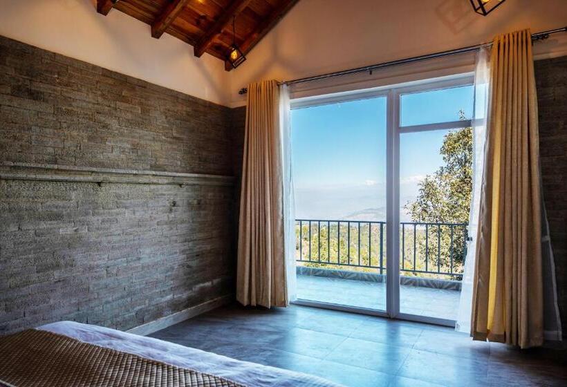 Suíte Vista Montanha, Shree Parijat Resort At Mukteshwar Hill Station With Himalayan View
