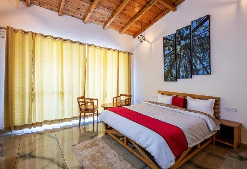 プレジデントスイートルーム, Shree Parijat Resort At Mukteshwar Hill Station With Himalayan View