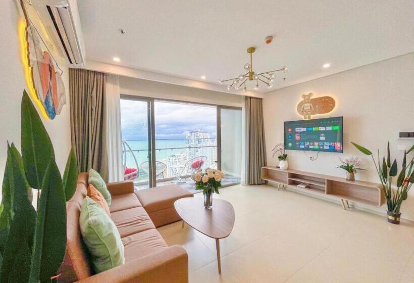 آپارتمان 1 خوابه با چشمانداز دریا, The Song Luxury Apartment By Lisa House