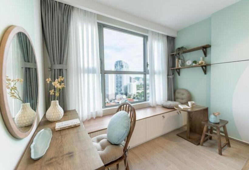 آپارتمان 1 خوابه با چشم‌انداز دریا, The Song Luxury Apartment By Lisa House