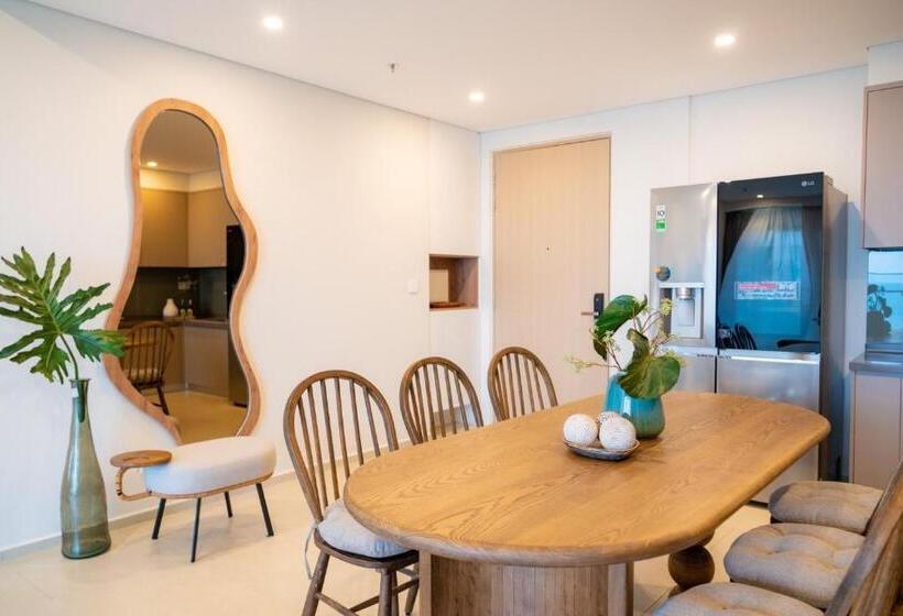 آپارتمان 1 خوابه با چشم‌انداز دریا, The Song Luxury Apartment By Lisa House