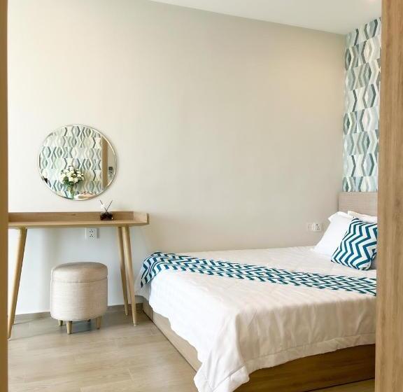 آپارتمان 1 خوابه با بالکن, The Song Luxury Apartment By Lisa House