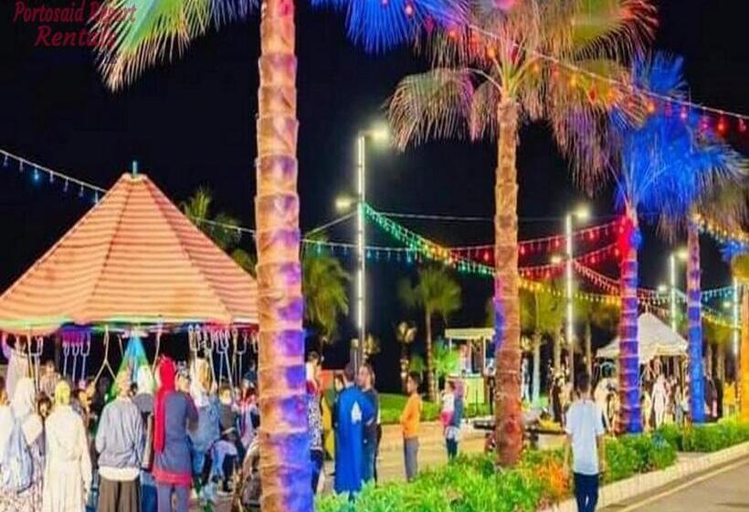 آپارتمان 1 خوابه با چشم‌انداز دریا, شاليهات فندقيه بورتوسعيد