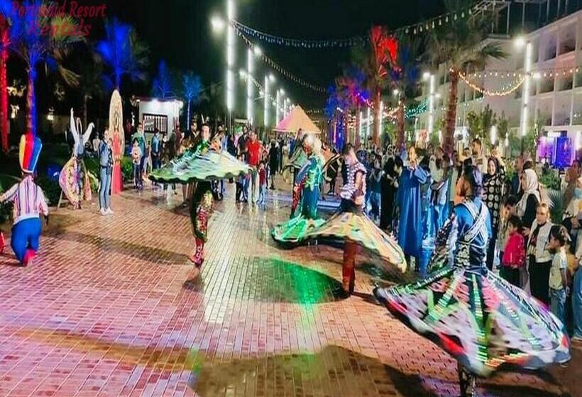 آپارتمان 1 خوابه با چشم‌انداز باغ, شاليهات فندقيه بورتوسعيد