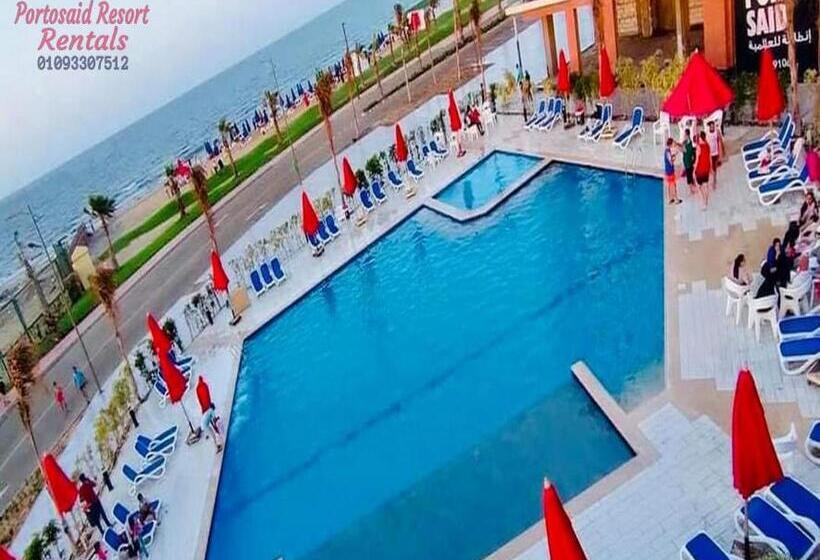 آپارتمان 1 خوابه با چشم‌انداز باغ, شاليهات فندقيه بورتوسعيد