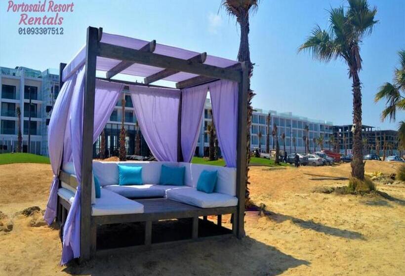 آپارتمان 1 خوابه با چشم‌انداز باغ, شاليهات فندقيه بورتوسعيد