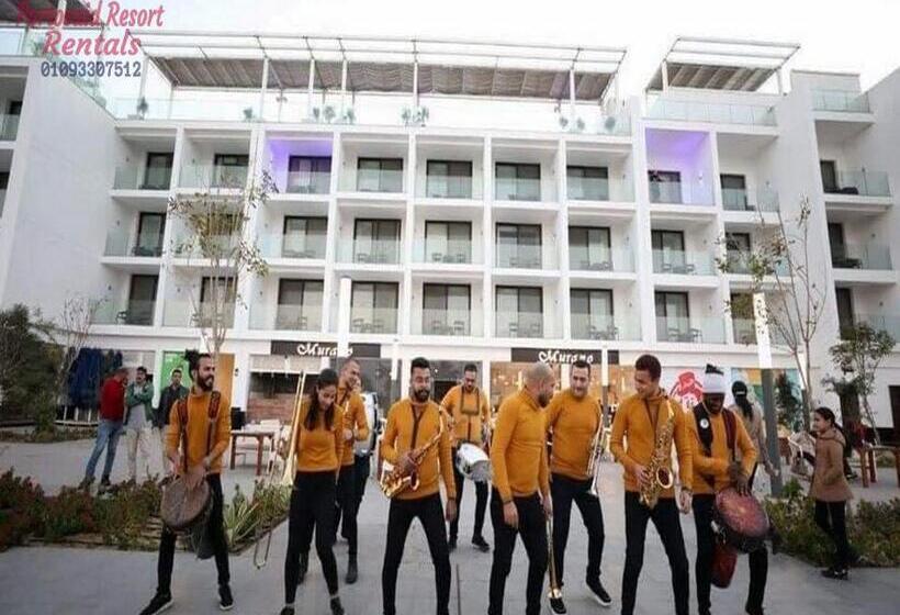 آپارتمان 1 خوابه با چشم‌انداز باغ, شاليهات فندقيه بورتوسعيد