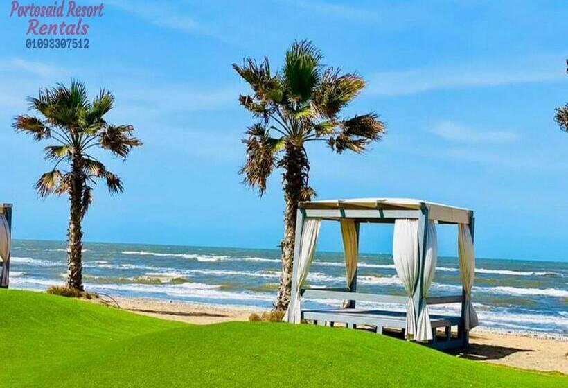 آپارتمان 1 خوابه با چشم‌انداز باغ, شاليهات فندقيه بورتوسعيد