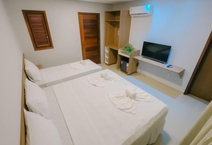 침실 1개 수피리어 아파트, Oiti Beach Resort Tutoia