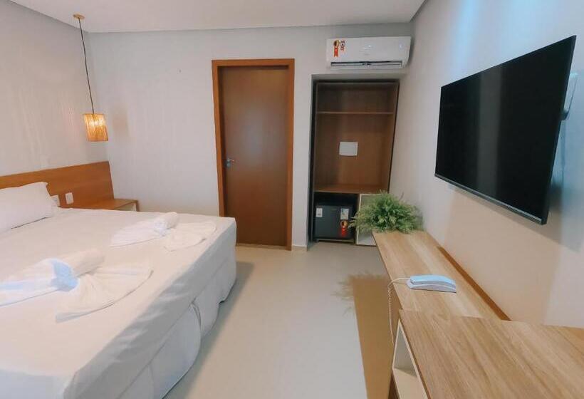 标准间带阳台, Oiti Beach Resort Tutoia