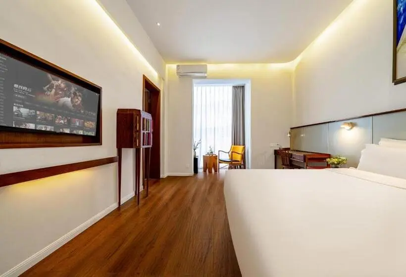 Deluxe-huone, Wuyu Hotel   Chongqing University & Ciqikou Ancinet Town