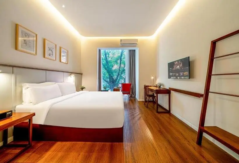 Deluxe-huone, Wuyu Hotel   Chongqing University & Ciqikou Ancinet Town
