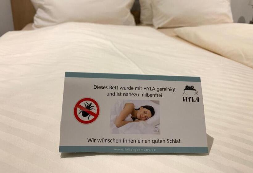 バス共有のスタンダードルーム, Zentrum Appartment Neuburg