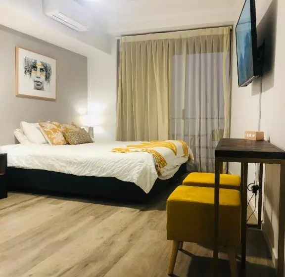 Huoneisto 1 Makuuhuone, Marcoola Surf Air Hotel Room 1206b