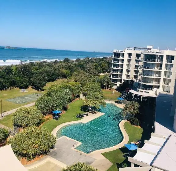 Huoneisto 1 Makuuhuone, Marcoola Surf Air Hotel Room 1206b
