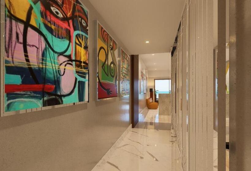 מיטת קינג בסוויטה, Mousai Cancun Adults Only