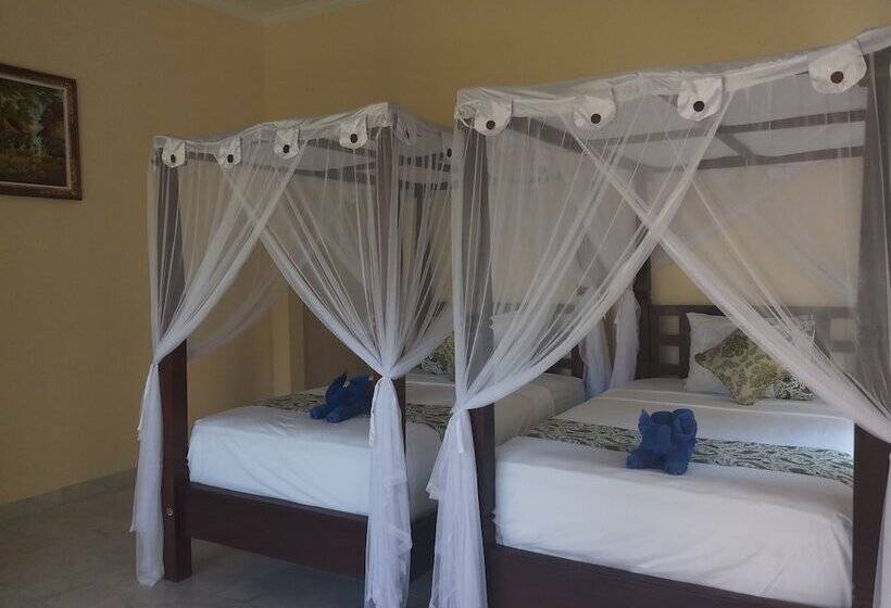 غرفة قياسية مطلّة علي الحديقة, Bintang Beach Villa