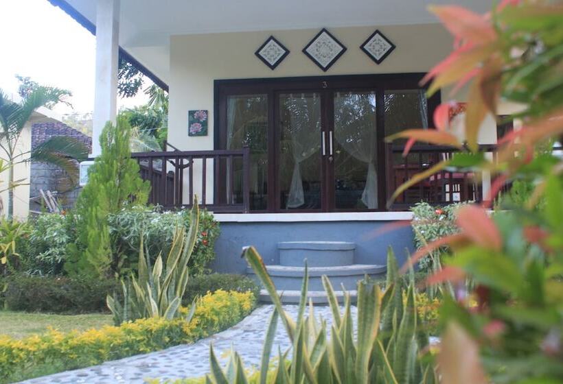 غرفة قياسية مطلّة علي الحديقة, Bintang Beach Villa