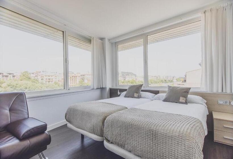 اتاق استاندارد با چشمانداز رودخانه, Pensión Riberas Del Urumea