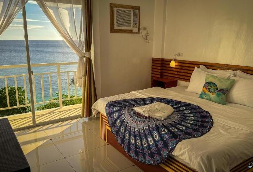 キングサイズベッドのスタンダードルーム, Dapdap Shorelines Beach House