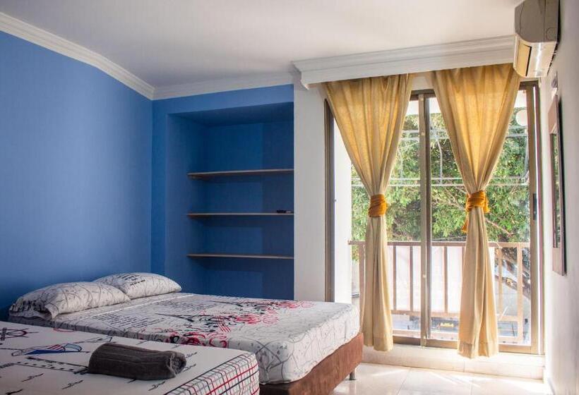 Quarto Estandar, Casa Hotel Las Gaviotas Santamarta