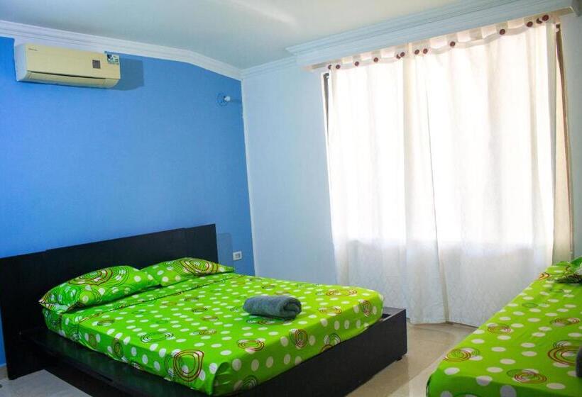 Quarto Estandar, Casa Hotel Las Gaviotas Santamarta