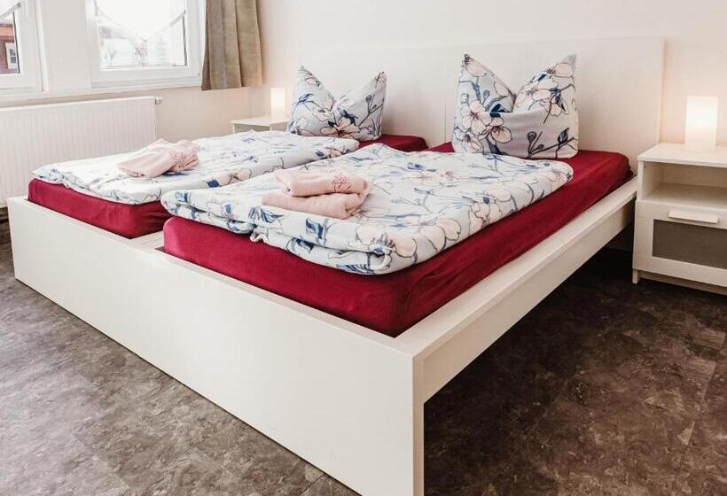 １階の１ベッドルームアパートメント, Rebentisch   Hotel Ferienwohnungen Restaurant