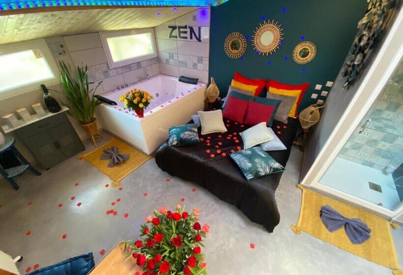 غرفة قياسية مطلّة علي الحديقة, à Home Love Spa, Le Plus Luxueux Parmi Nos 2 établissements