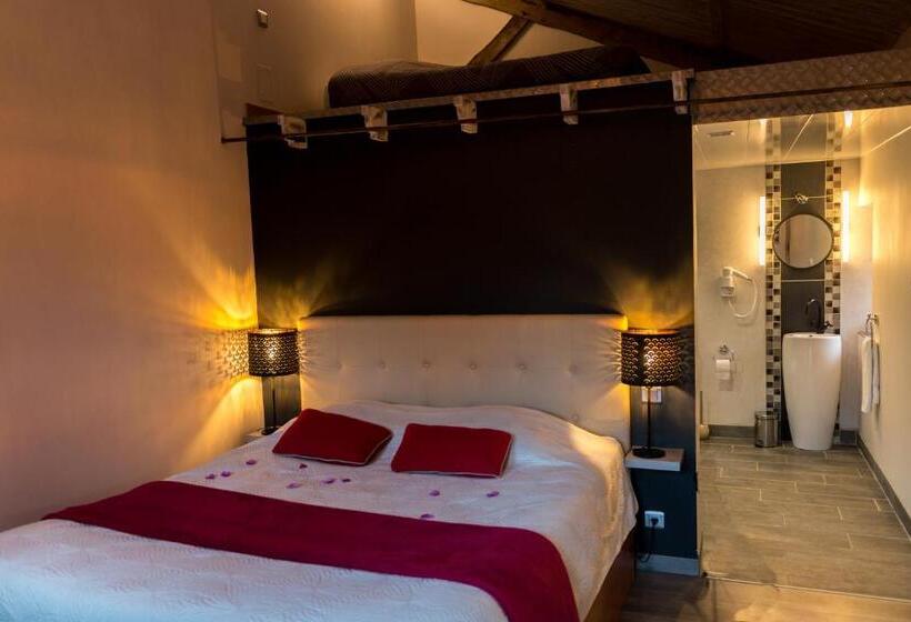 غرفة قياسية رباعية, ô Délices De La Monnerie