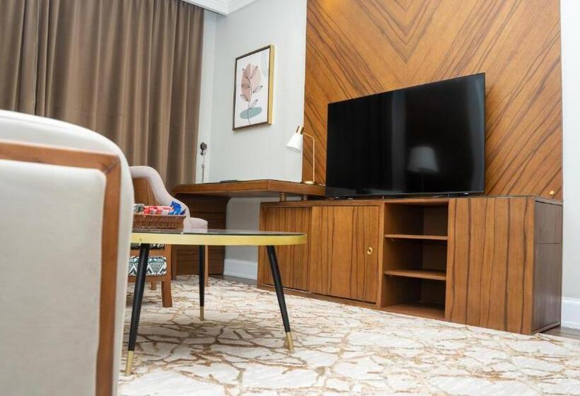 침실 1개 디럭스 아파트, Rose Bark   روز بارك