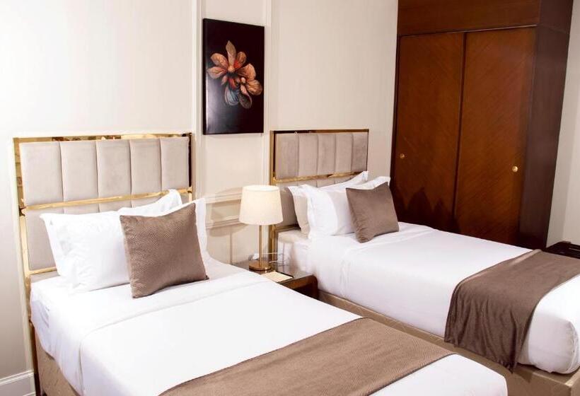 침실 1개 디럭스 아파트, Rose Bark   روز بارك