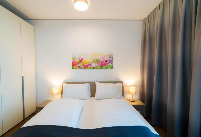 침실 1개 디럭스 아파트, Vienna Residence, Donaukanal   Landstraße