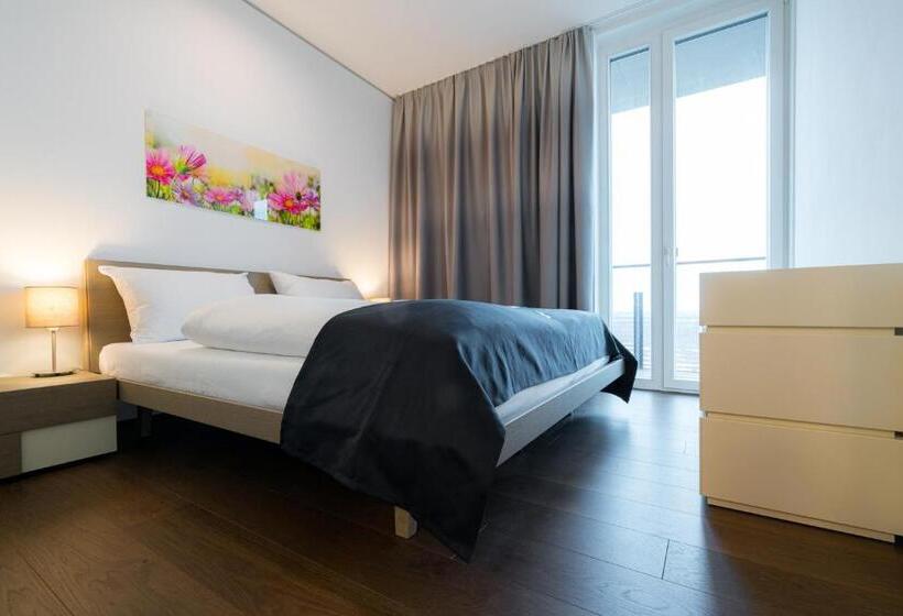 침실 1개 디럭스 아파트, Vienna Residence, Donaukanal   Landstraße