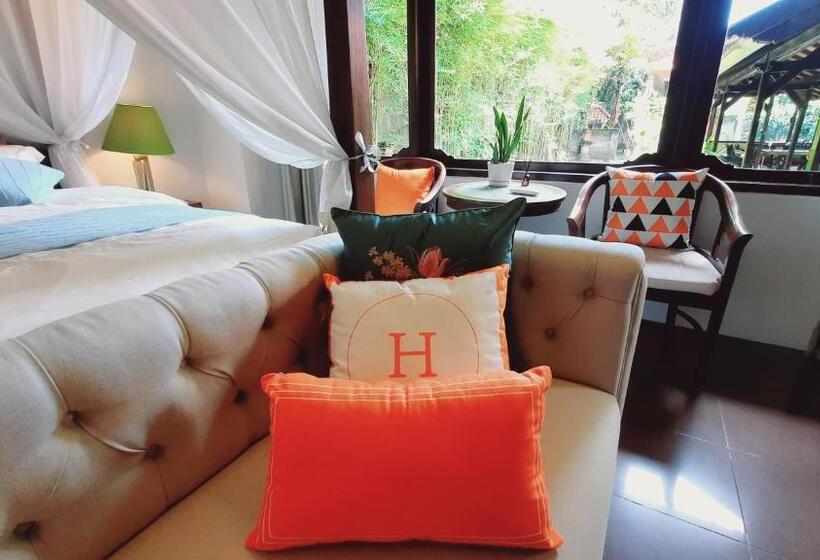 豪华房间, Villia Magnolia Sanur Bali 巴厘島玉蘭別墅