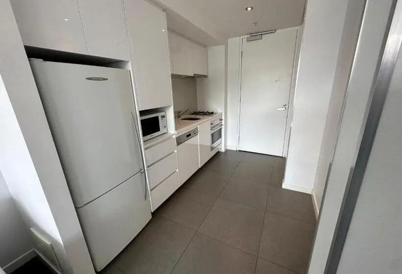 Deluxe-huoneisto 1 Makuuhuone, Adele Apartment Hotel East Melbourne