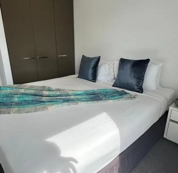Deluxe-huoneisto 1 Makuuhuone, Adele Apartment Hotel East Melbourne