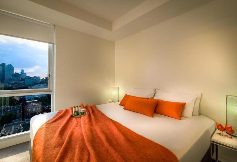 شقة ديلوكس غرفة واحدة, Adele Apartment Hotel East Melbourne