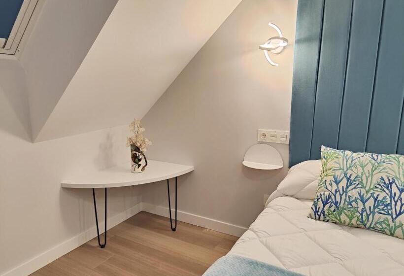 带1个卧室的顶楼公寓, Apartamentos Centro Oviedo Caveda