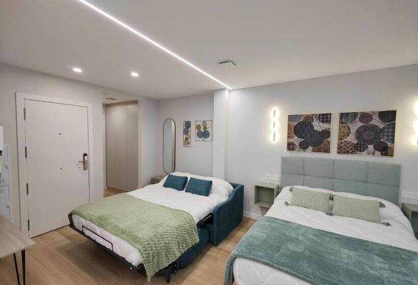 إستوديو ديلوكس, Apartamentos Centro Oviedo Caveda