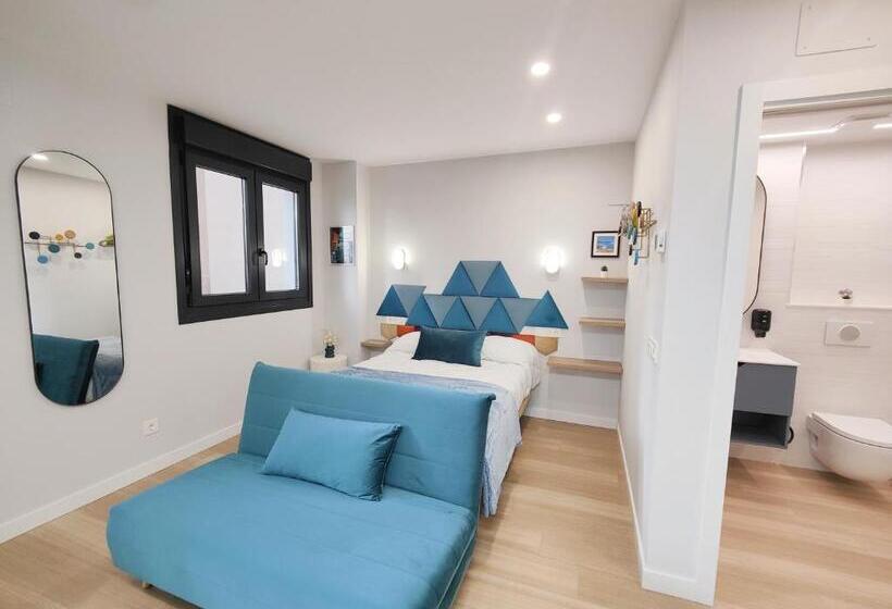 إستوديو قياسى, Apartamentos Centro Oviedo Caveda