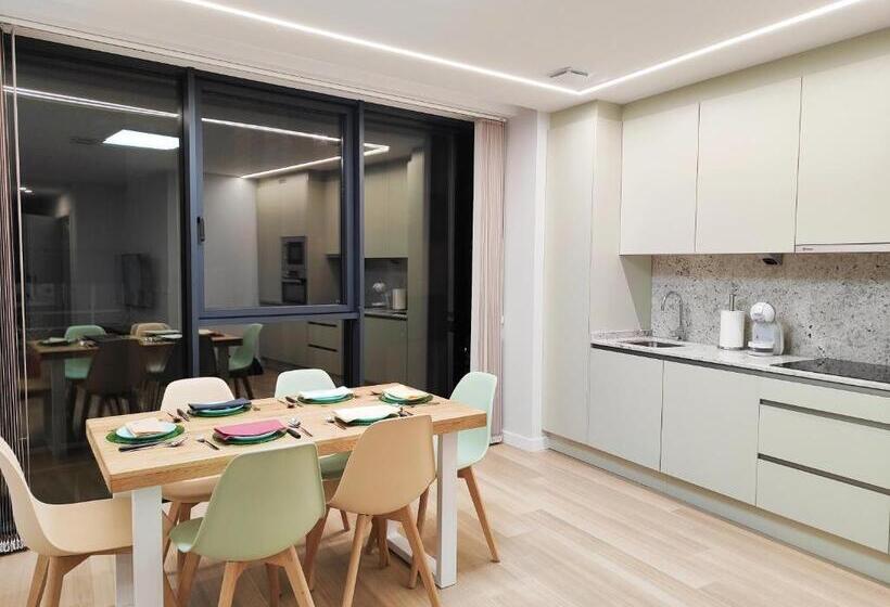 شقة غرفتين, Apartamentos Centro Oviedo Caveda