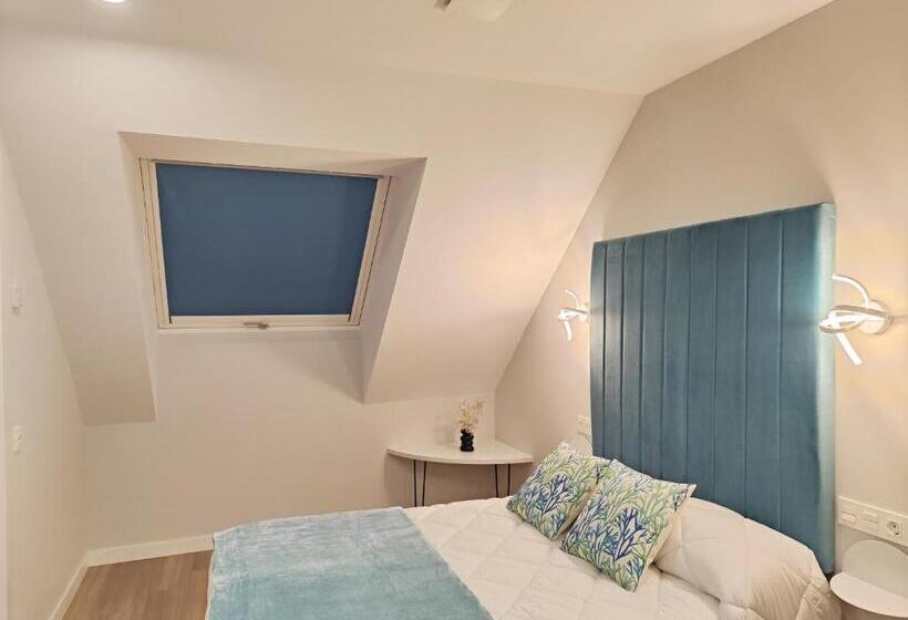 带1个卧室的顶楼公寓, Apartamentos Centro Oviedo Caveda