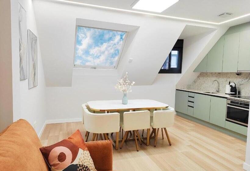 شقة دور أخير غرفة نوم واحدة, Apartamentos Centro Oviedo Caveda