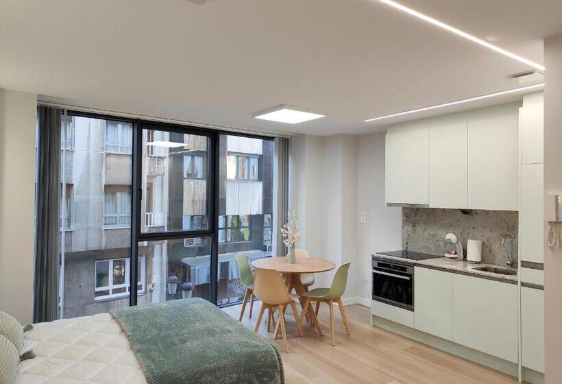 إستوديو ديلوكس, Apartamentos Centro Oviedo Caveda