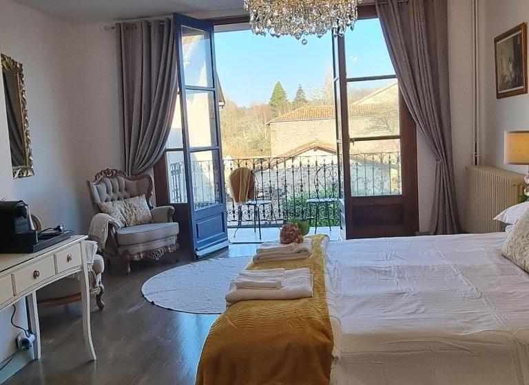 キングサイズベッドのスタンダードルーム, Chez Jack Confolens