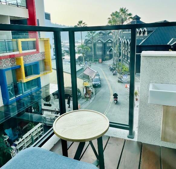 اتاق استاندارد با چشم‌انداز شهر, 水秀一方sun Moon Lakeside Boutique