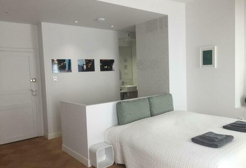 חדר סטנדרט עם מיטת קינג, B&b Le Chat Qui Dort