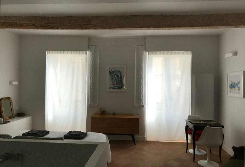 חדר סטנדרט עם מיטת קינג, B&b Le Chat Qui Dort