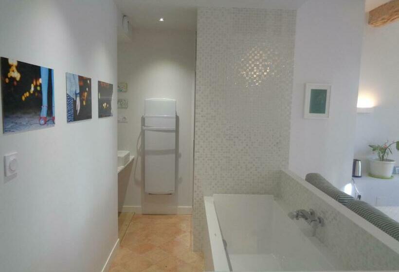 חדר סטנדרט עם מיטת קינג, B&b Le Chat Qui Dort