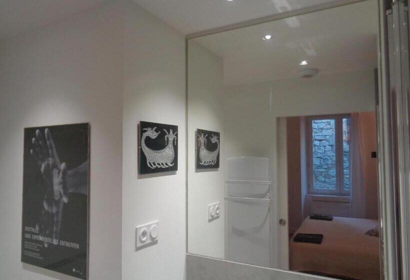 חדר סטנדרט עם מיטת קינג, B&b Le Chat Qui Dort